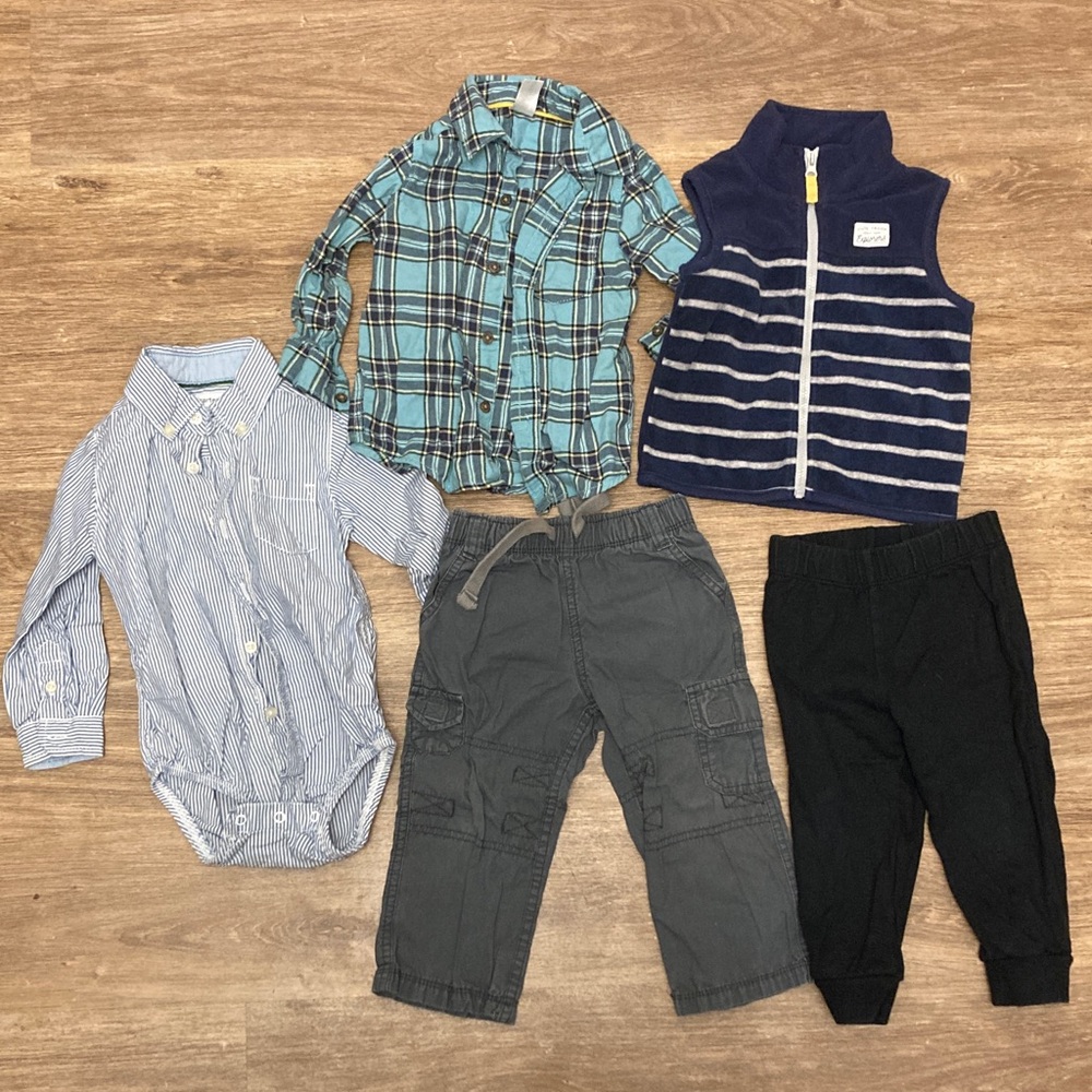 Boys size 18 months clothing bundle